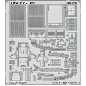 Comparateur de prix : P-51d For Eduard - 1:48e - Eduard Accessories