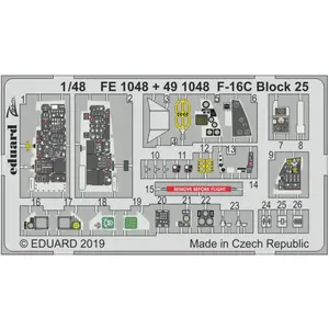 Eduard F-16C Block 25 for Tamiya pas cher
