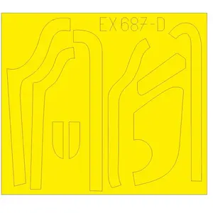 Eduard Panneaux antigravure B-17G (production DL & BO) pour HKM pas cher