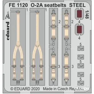 Eduard O-2A seatbelts STEEL pour ICMVendu pargalaxus