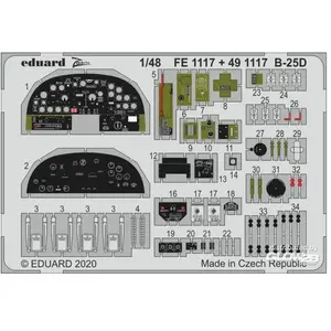 Eduard B-25D for Revell pas cher