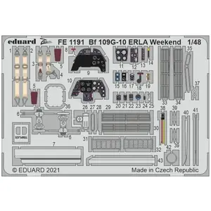 Eduard Bf 109G-10 ERLA Weekend 1/48 pour