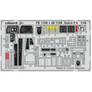 Eduard Sabre F.4 1/48 pour AIRFIX pas cher