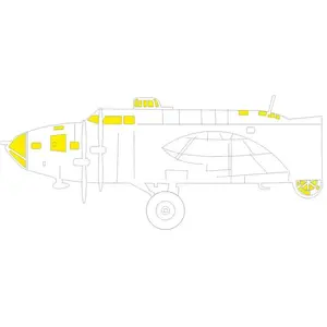Eduard B-17F TFace 1/48 for HKM pas cher