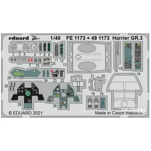 Eduard Harrier GR.3 1/48 pour KINETICVendu pargalaxus