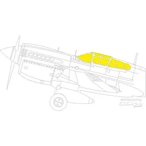 Eduard P-40M TFace 1/32 pour TRUMPETER