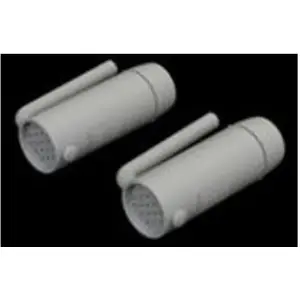 Eduard Bf 108 oil cooler pour