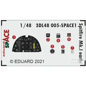 Eduard Spitfire Mk.I early SPACE 1/48 for