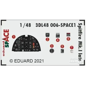 Eduard Spitfire Mk.I late SPACE 1/48 for