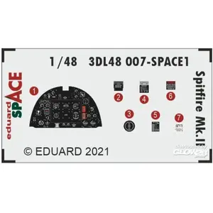 Eduard Spitfire Mk.II SPACE 1/48 pour pas cher