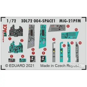 Eduard MiG-21PFM SPACE 1/72 pour pas cher
