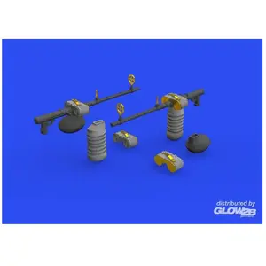 Eduard Do 17Z bomber guns 1/48 for /ICM pas cher