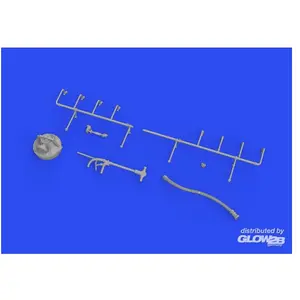 Eduard Z-37A spraying booms 1/72 pour pas cher