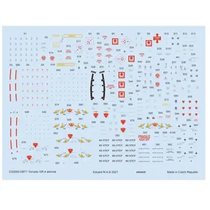 Eduard Tornado GR.4 stencils 1/32 pour ITALERI/REVELLVendu pargalaxus