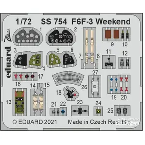 Eduard F6F-3 Weekend 1/72 pas cher