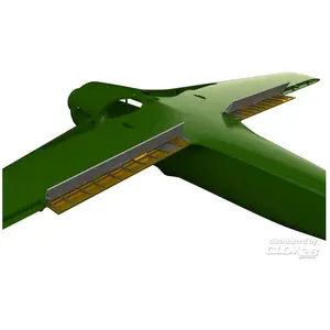 Eduard Fw 190D landing flaps en bois PRINT 1/48 pas cher