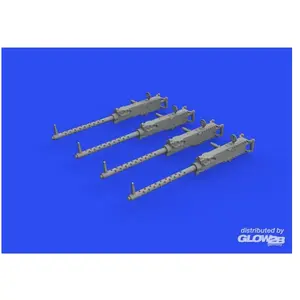 Eduard M2 Browning w/ handles for aircraft PRINT 1/48 pas cher