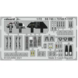 Eduard F-111F 1/72 pour HASEGAWA / HOBBY 2000