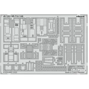 Eduard Intérieur SR-71A pour REVELL pas cher