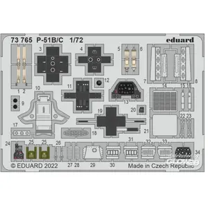 Eduard P-51B/C pour ARMA HOBBY pas cher