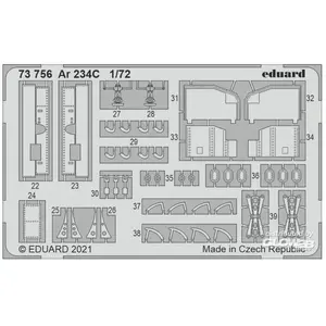 Eduard Ar 234C, pour HOBBY 2000 / DRAGONVendu pargalaxus