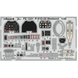 Eduard P-51D-20 Week-end pour pas cher