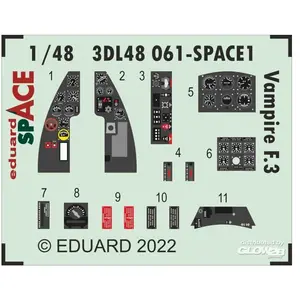 Eduard Z-526 seatbelts STEEL pour pas cher