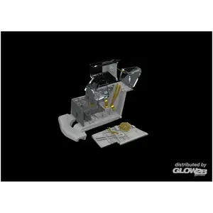 Eduard Bf 109F cockpit w/ early seat PRINT 1/72