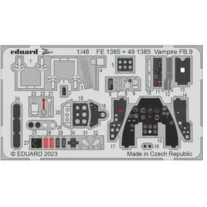 Eduard Vampire FB.9 1/48 AIRFIX