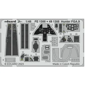 Eduard Hunter FGA.9 1/48 AIRFIXVendu pargalaxus