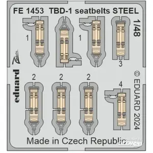 Eduard TBD-1 seatbelts STEEL HOBBY BOSSVendu pargalaxus