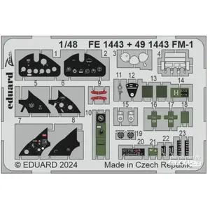 Eduard FM-1 TAMIYA pas cher