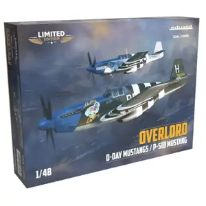 Comparateur de prix : 1:48 Eduard 11181 Overlord: D-Day Mustangs - P-51B Mustang Dual Combo ...