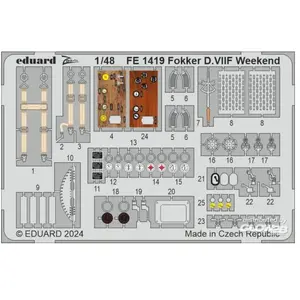 Eduard Fokker D.VIIF Weekend 1/48 pas cher