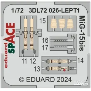 Eduard MiG-15bis SPACE 1/72