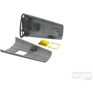 Eduard Bf 109K-4 radio compartment PRINT 1/48 pas cher