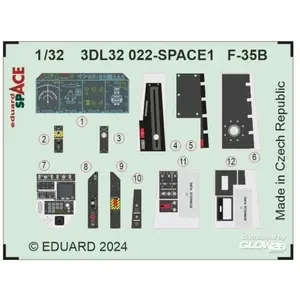 Eduard F-35B ESPACE 1/32 pas cher