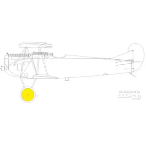 Eduard Fokker D.VIIF 1/48 pas cher