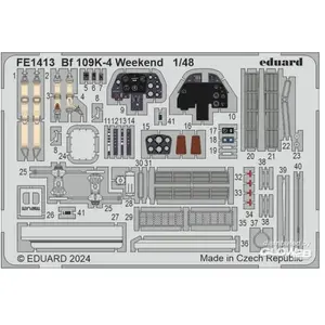 Eduard Bf 109K-4 Weekend 1/48 pas cher