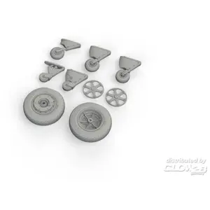 Eduard FM-2 wheels 1/48 pas cher