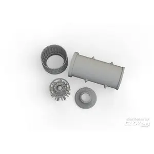 Eduard F-104A/C exhaust nozzle PRINT 1/48 KINETIC / pas cher