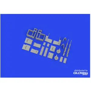 Eduard A6M3 gun bays short barrel PRINT 1/48 pas cher