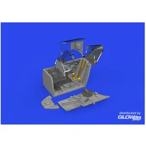 Eduard Bf 109F cockpit w/ early seat PRINT 1/48 pas cher