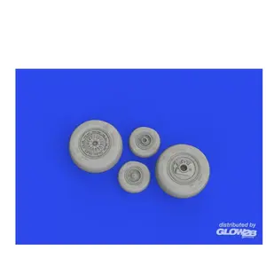 Eduard F-4E wheels 1/48 MENG pas cher