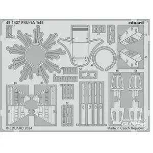 Eduard F4U-1A 1/48 MAGIC FACTORY pas cher