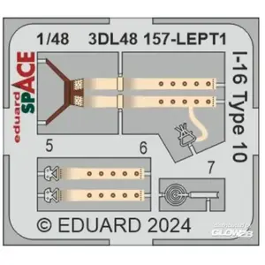 Eduard I-16 Type 10 SPACE 1/48 pas cher