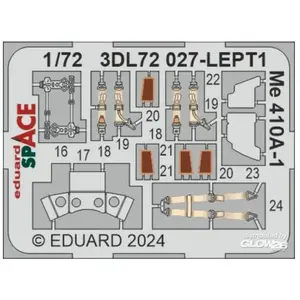 Eduard Me 410A-1 SPACE 1/72 AIRFIX