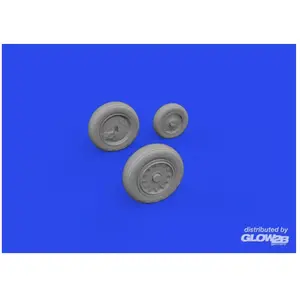 Eduard J-35 Draken wheels Type 1 1/48 HASEGAWA pas cher