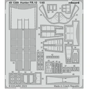 Eduard Hunter FR.10 1/48 AIRFIX pas cher
