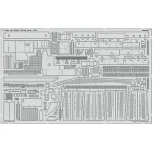 Eduard USS Nimitz CVN-68 part 4 1/350 TRUMPETER pas cher